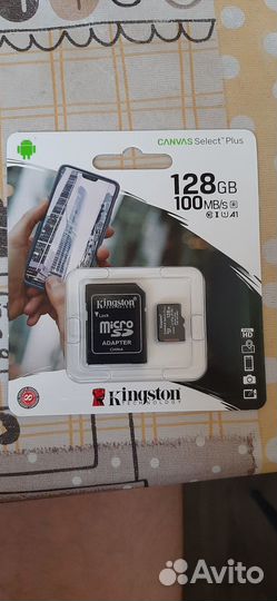 Карта памяти micro sd 128