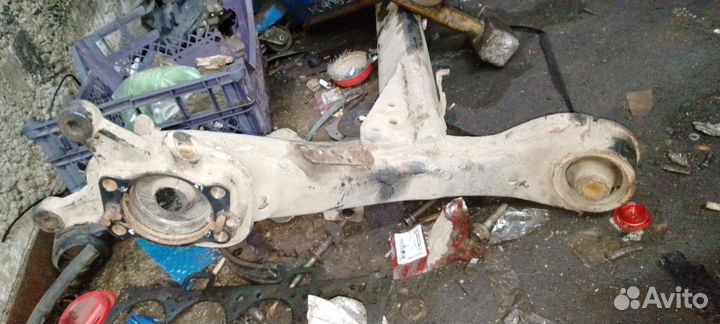 Балка задняя hyundai solaris