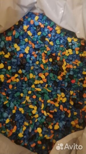 Камушки для аквариума или для цветов - промытые