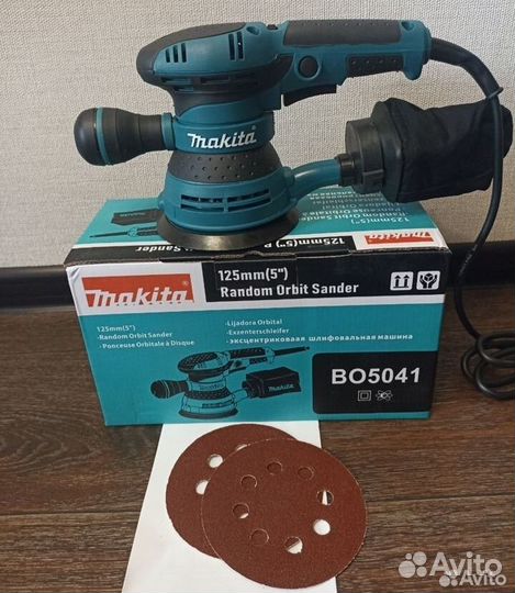 Эксцентриковая шлифмашина makita bo 5041