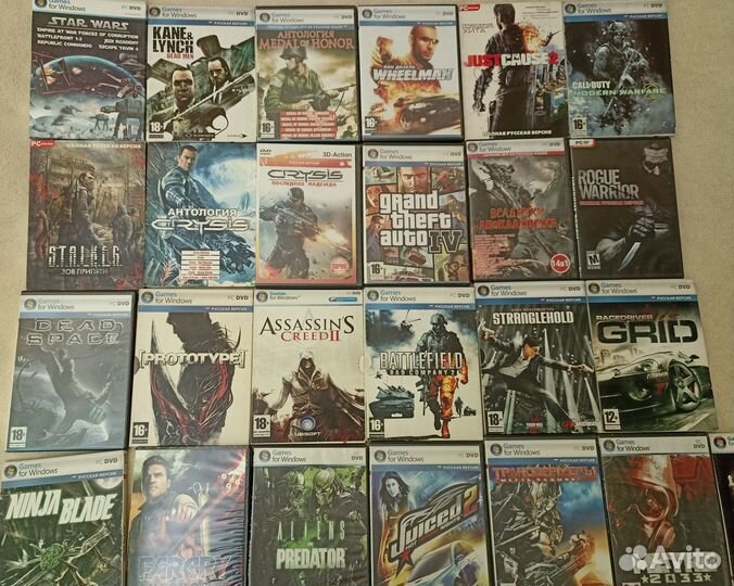 Диски с играми для пк, с фильмами и мр3