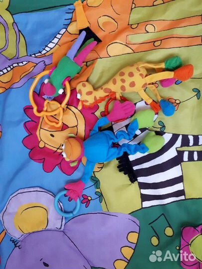 Развивающий коврик, органайзер