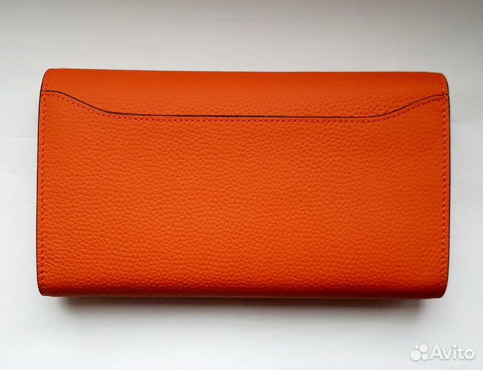 Кошелёк Hermes оранжевый