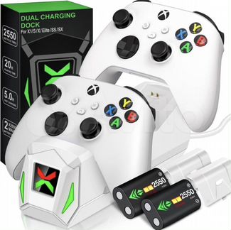 Аккумуляторы 2шт + зарядная станция Xbox, Новая