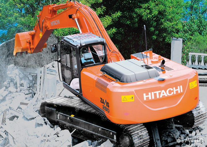 Ходовая часть на экскаваторы Hitachi