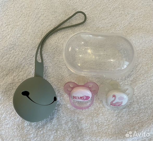 2 Соски Avent (0-6 мес) новые