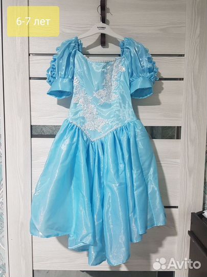 Нарядное платье для девочки 122