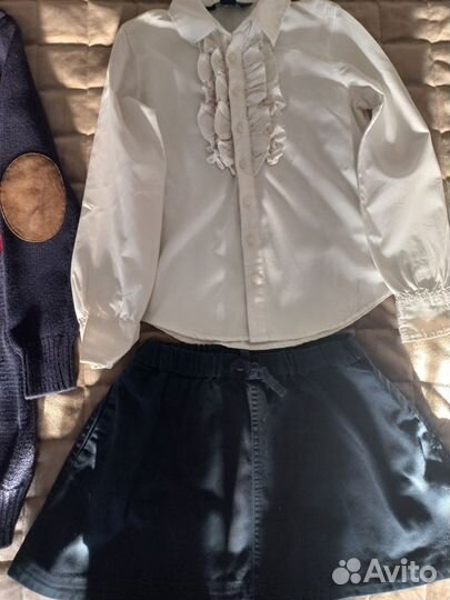 Вещи ralph lauren пакетом (платье, юбка, блузки)