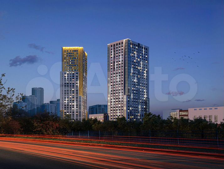 2-к. квартира, 69,2 м², 9/29 эт.