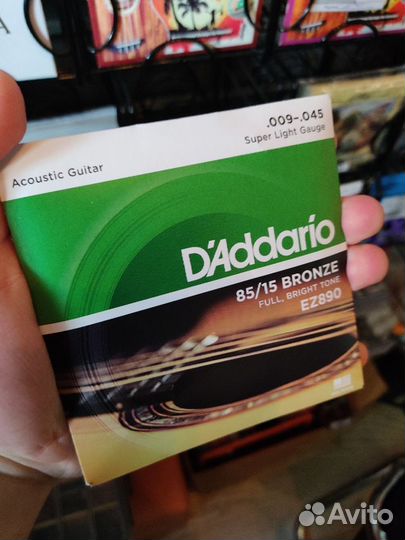 DAddario EZ890 - струны для акустической гитары