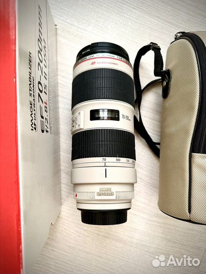Объектив Canon EF 70-200mm 2.8 L IS II USM