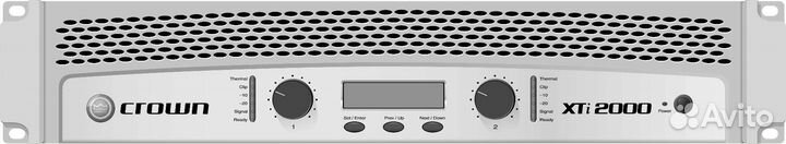 Усилитель звука Crown 2000W Pro Stereo XTi2000 DSP