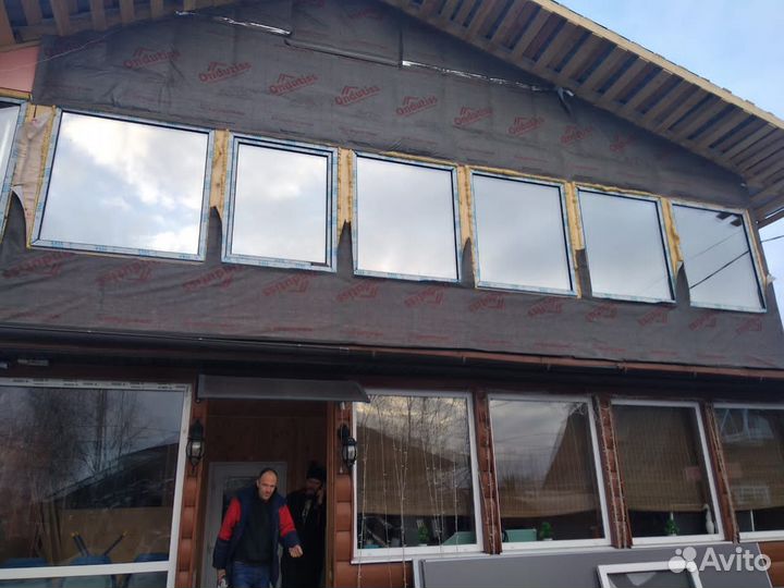 Окна в летний сад