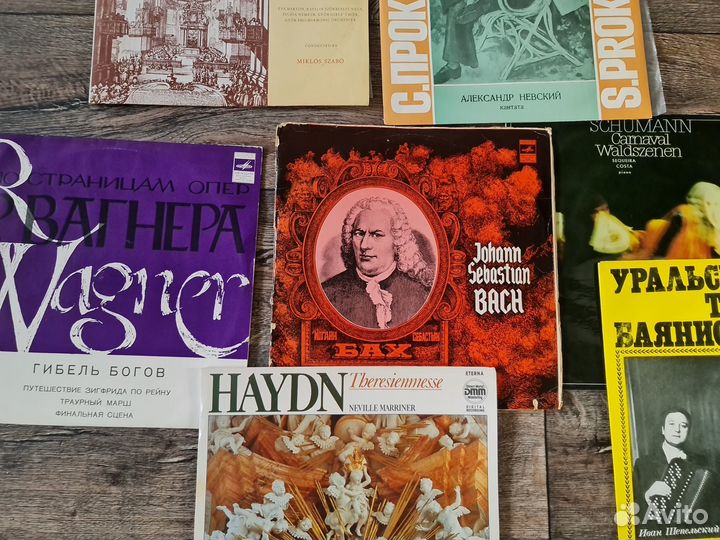 Пластинки Классика (Бах, Чайковский, Гайдн)