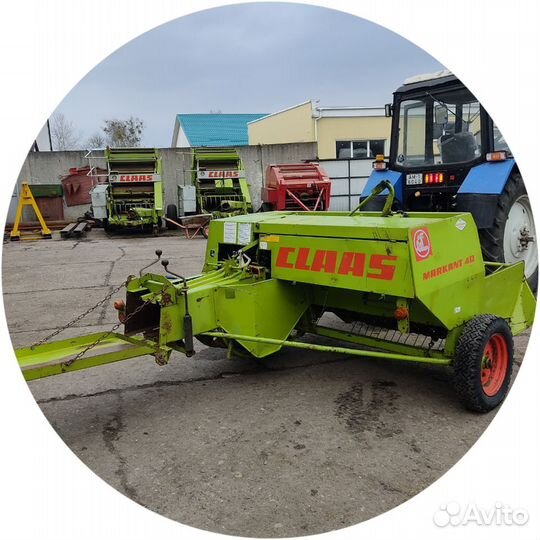 Пресс-подборщик Claas Markant 50, 1990