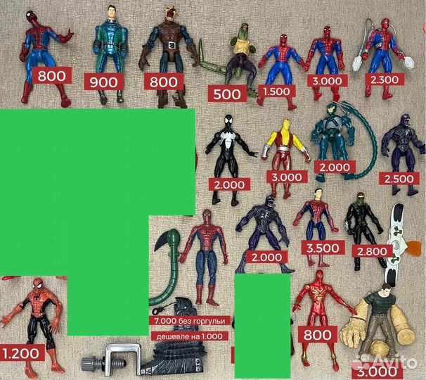 Фигурки Человек Паук Marvel Legend Toy Biz Hasbro