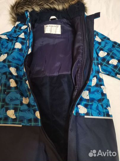 Зимний комбинезон kerry 92 для мальчика