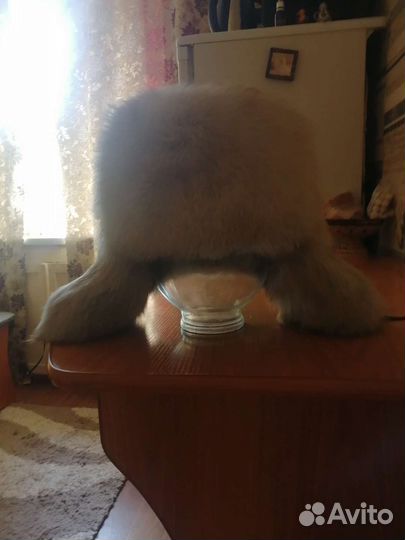 Мужская шапка ушанка