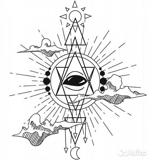 Рисую эскизы тату