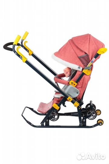 Санки коляска ника 7 3