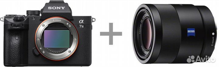 Новая камера Sony A7 III + 55-мм объектив 1.8 EU
