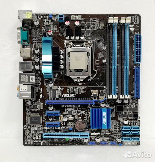 Материнская плата Socket LGA1156 asus P7P55-M
