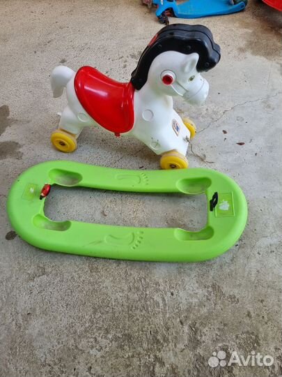 Детская лошадка качалка