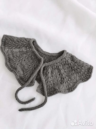 Накладной воротник ручной работы