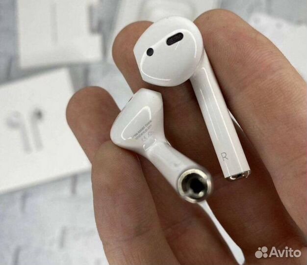 Airpods 2 Премиум Новый Чехол в подарок