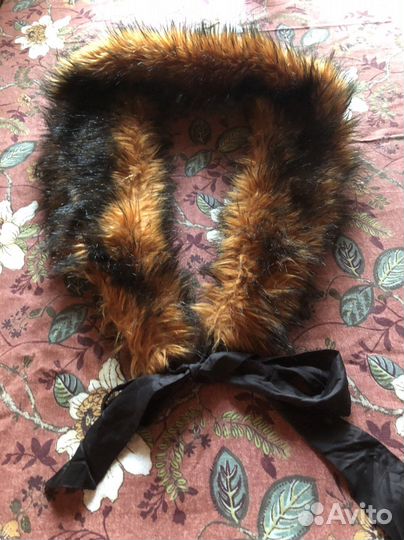 Горжетка лиса исскуственный мех