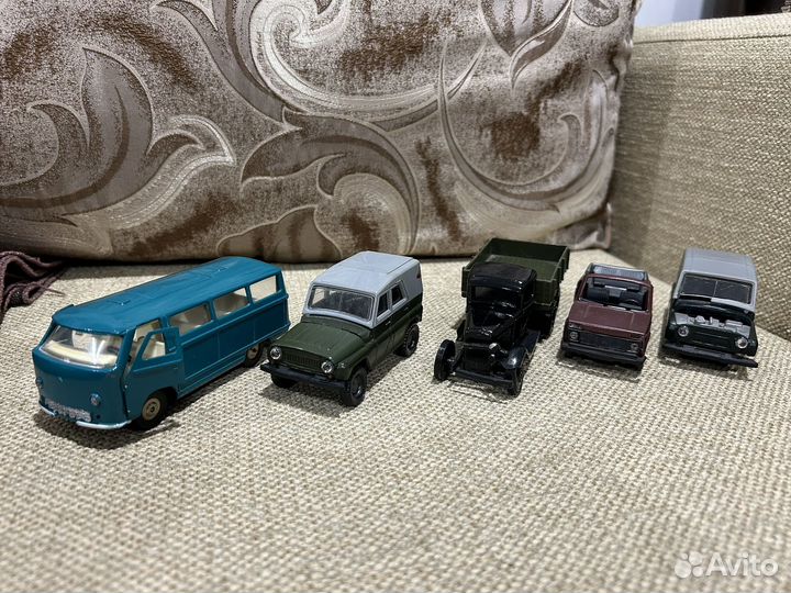 Коллекция моделей СССР. Газ, нива, ваз, УАЗ