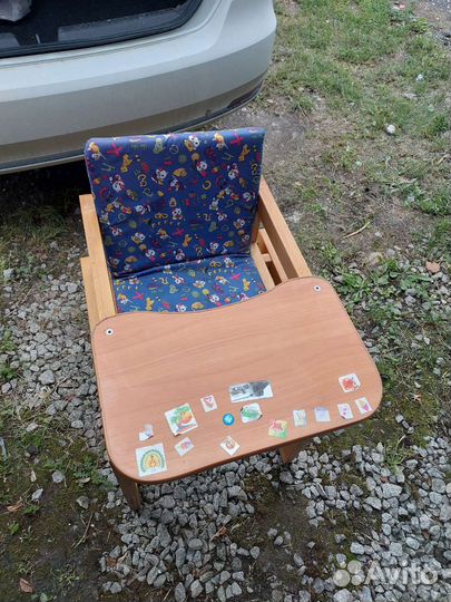 Детский стол и стул трансформер