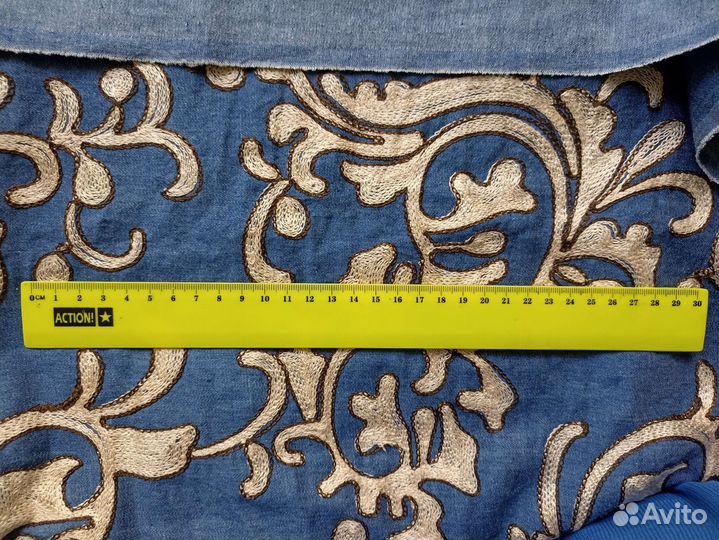 Ткань хлопок с вышивкой