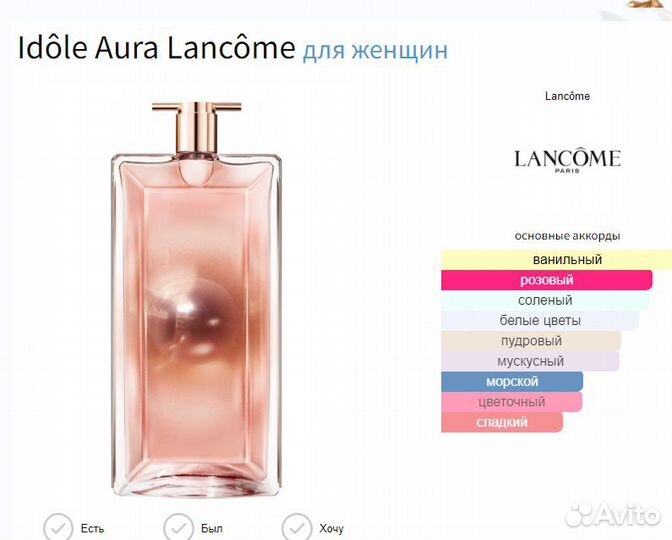 Духи женские на осень /зиму