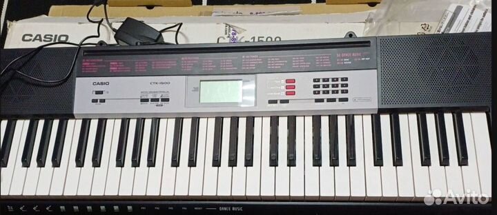 Синтезатор Casio ctk-1500 (61 клавиша)