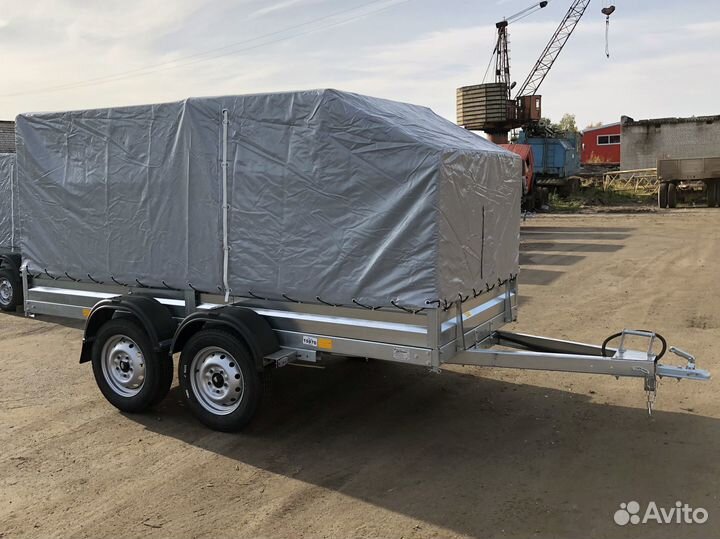 Прицеп 2-х осный 3,5 х 1,5 R16 на подрамнике