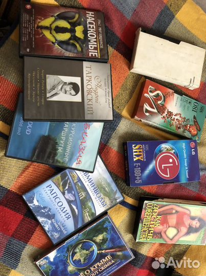 Продам видео и DVD диски