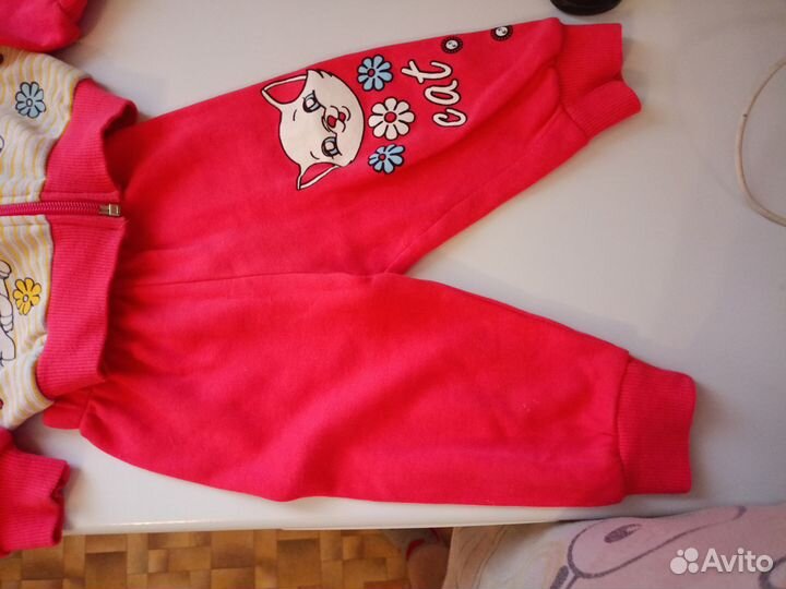 Спортивный костюм для девочки 74