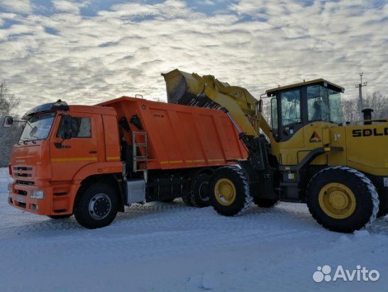 Услуги спецтехники фронтальный погрузчик
