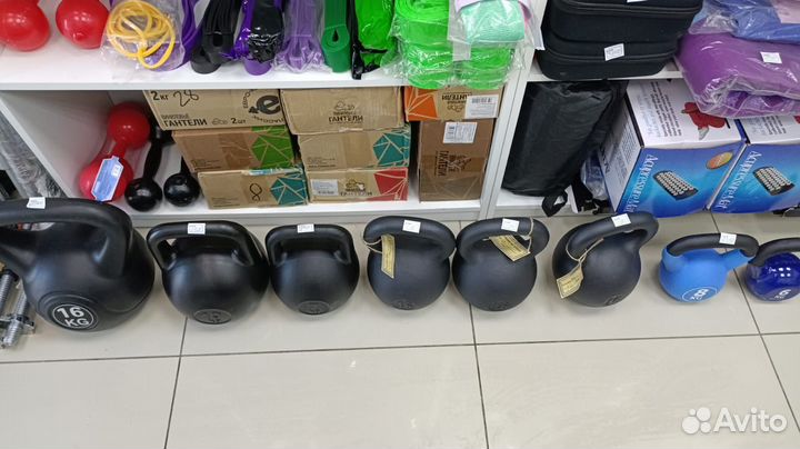 Гири 6 8 12 16 24 кг Новые