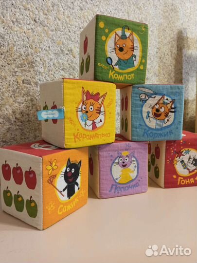 Развивающие кубики