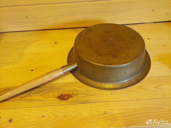 Сотейник латуный