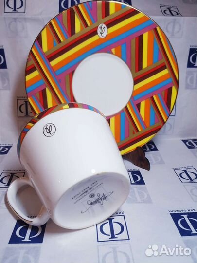 Чашка чайная с блюдцем от Юдашкина