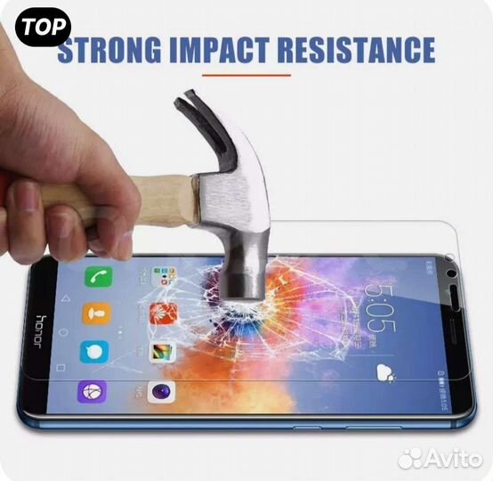 Защитное стекло на Huawei Honor 8X
