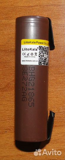 Аккумулятор Liitokala HG2 18650 3000мАч 20А
