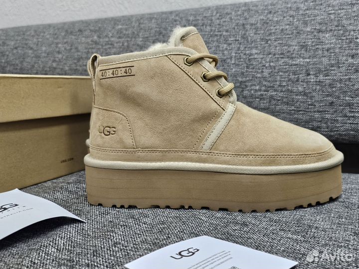 Ugg женские на платформе/ Ugg Neumel Platform Sand