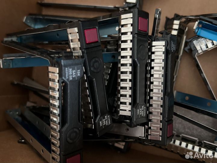 Салазки hp 2,5 3,5 dell заглушки сервера gen9 g8