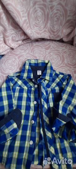 Рубашки на мальчика 80