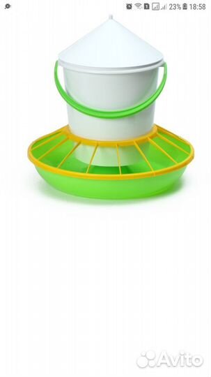 Автокормушка для цыплят уток курица индюк 5л 12 л