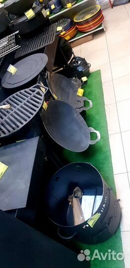 Садж из стали, 40 см